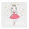Stupell Industries Happy Ballerina Princess Canvas Wall Art Design by Amanda Hilburn